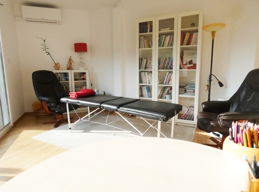 Travail de l'ostéopathe